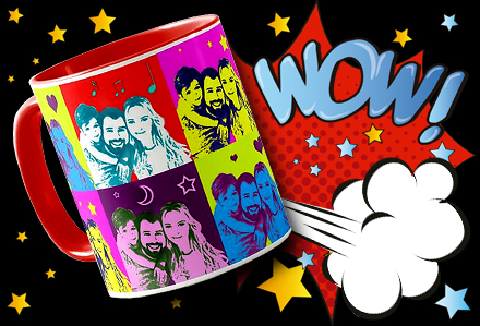 Mug Personalizado PopArt