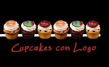 Cupcakes personalizados con logotipo para empresas en Bogot&aacute;
