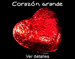 Corazón de chocolate corporativo