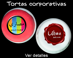 Tortas corporativas con logo