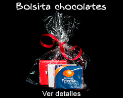 Bolsita de chocolates corporativos