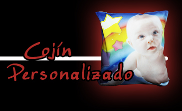 cojines personalizados