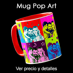 Mug con diseño Pop Art
