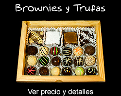 Brownies y chocolates para papa